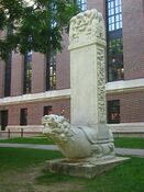Marble Bixi at Harvard University Art Museums