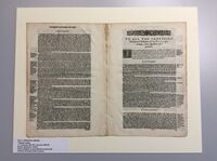 Float-mounted leaf from a book.