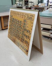 Portfolio open for display