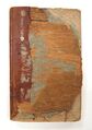 Exposed and damaged scaleboard on "An American Selection of Lessons" (1811).
