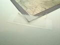 Mount using tissue paper and Filmoplast P-90 corners