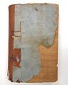 Exposed scaleboard on "The American Reader" (1817).