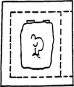 Figure 3: Cut backmat in this pattern