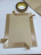 Positioning double-stick tape