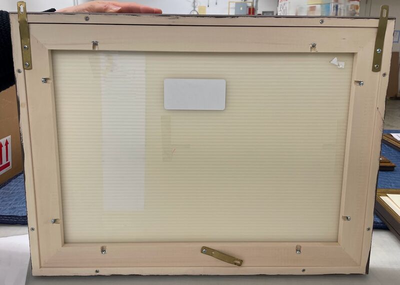 File:Frame with security hanging hardware.jpg